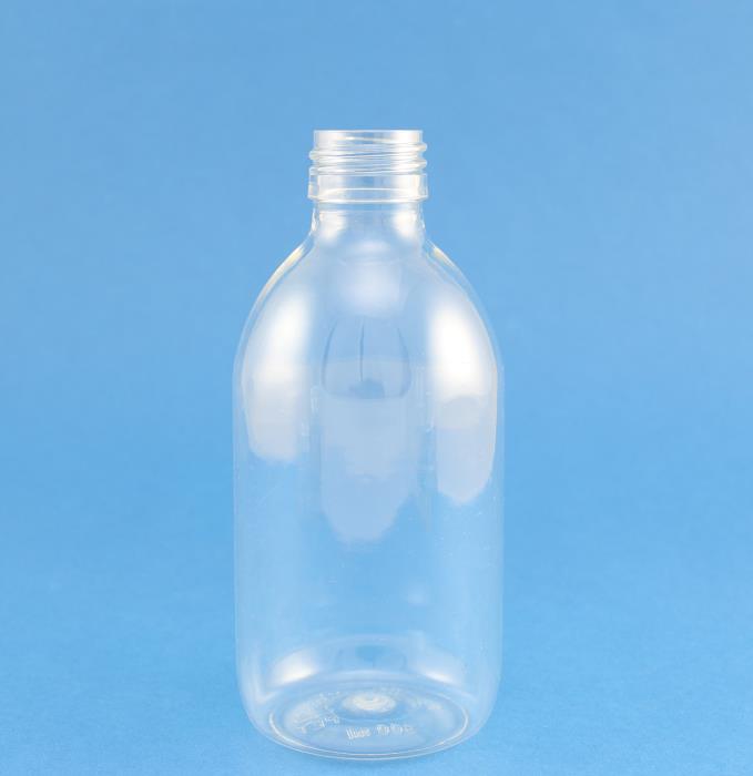 300ml Alpha Bottle Clear PET 28mm Neck